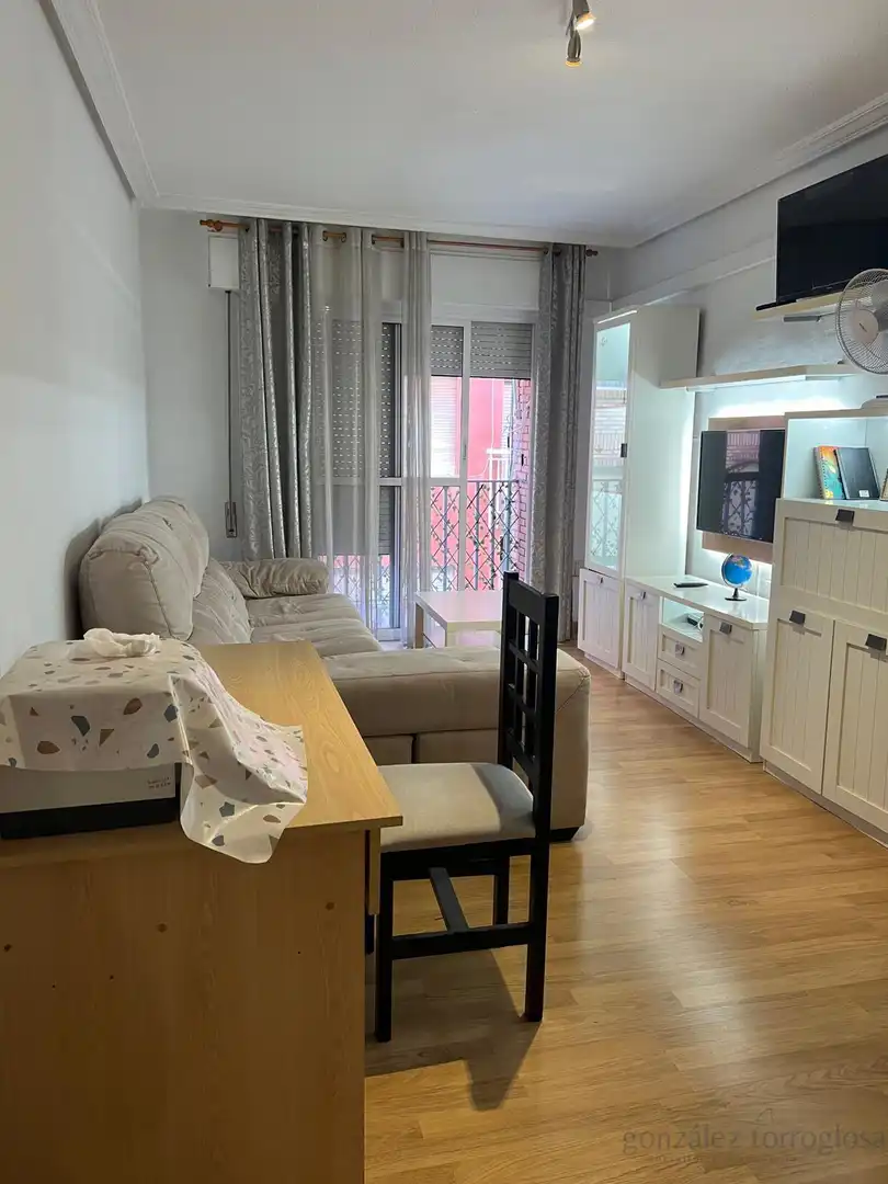 Sala de estar de Piso en venta en Lorca con Aire acondicionado, Amueblado y Balcón