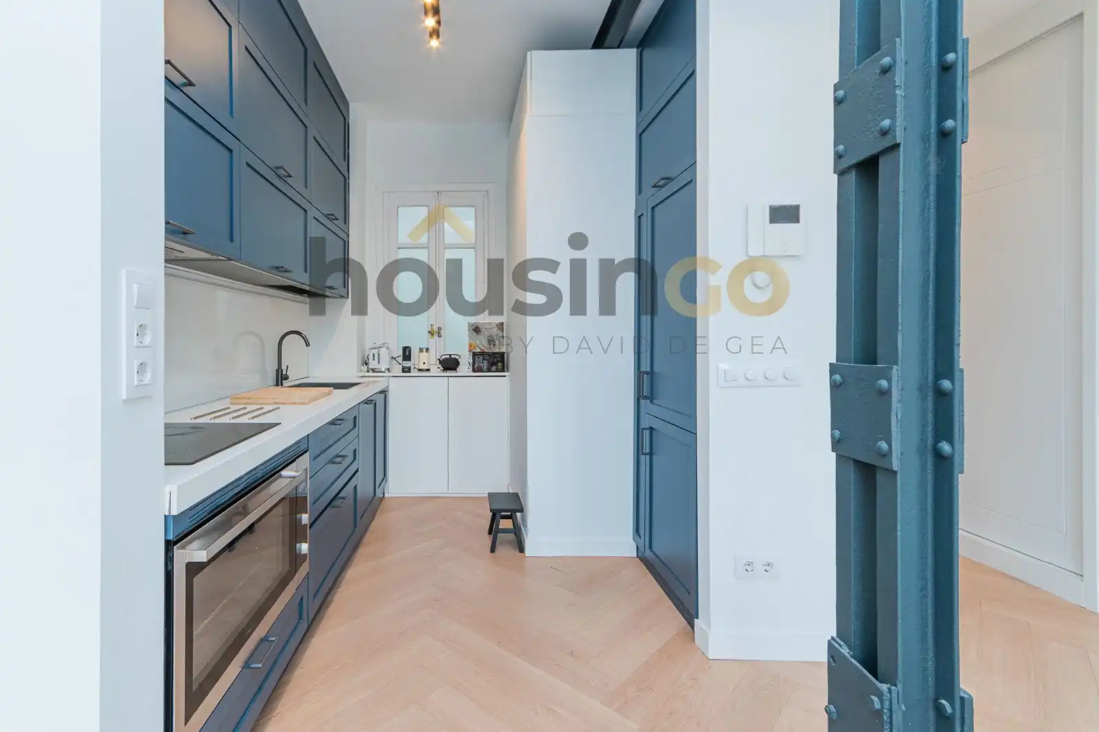 Küche von Wohnung zur Miete in Madrid mit Klimaanlage, Heizung und Terrasse