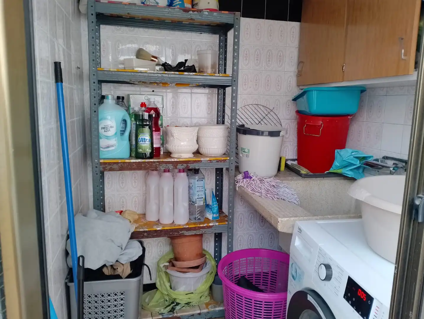 Cuina de Casa o xalet en venda en Badalona amb Jardí privat, Moblat i Balcó