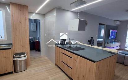 Kitchen of Flat for sale in Gandia  with Air Conditioner and Balcony