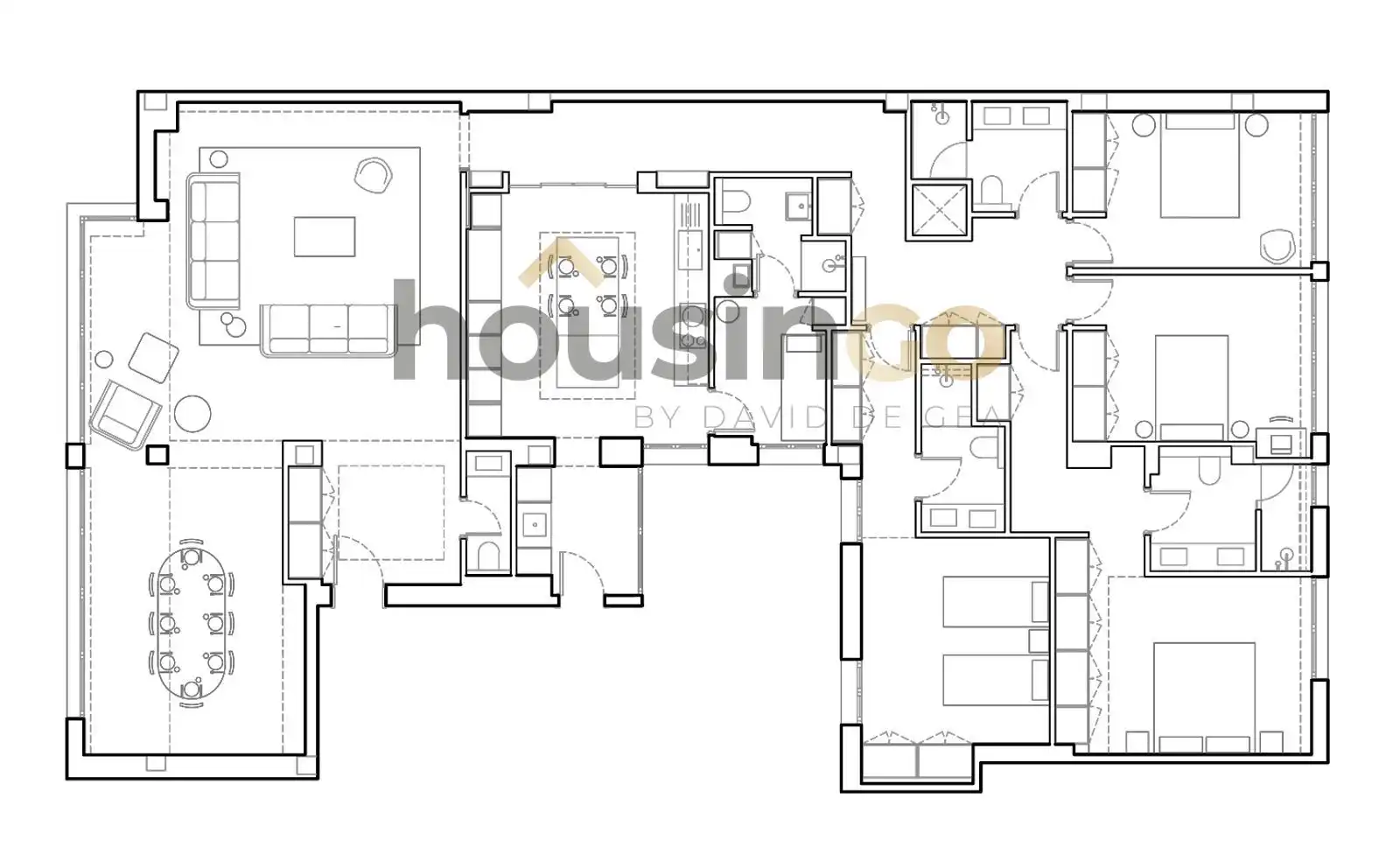 Appartement avec ascenseur à vendre à Barrio de Salamanca, imagen 55