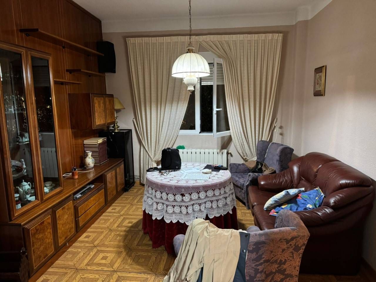 Sala d'estar de Pis en venda en Getafe amb Aire condicionat i Calefacció