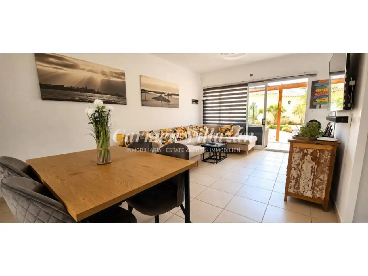 Living room of Duplexes for sale in Antigua  with Terrace, Furnished and Balcony