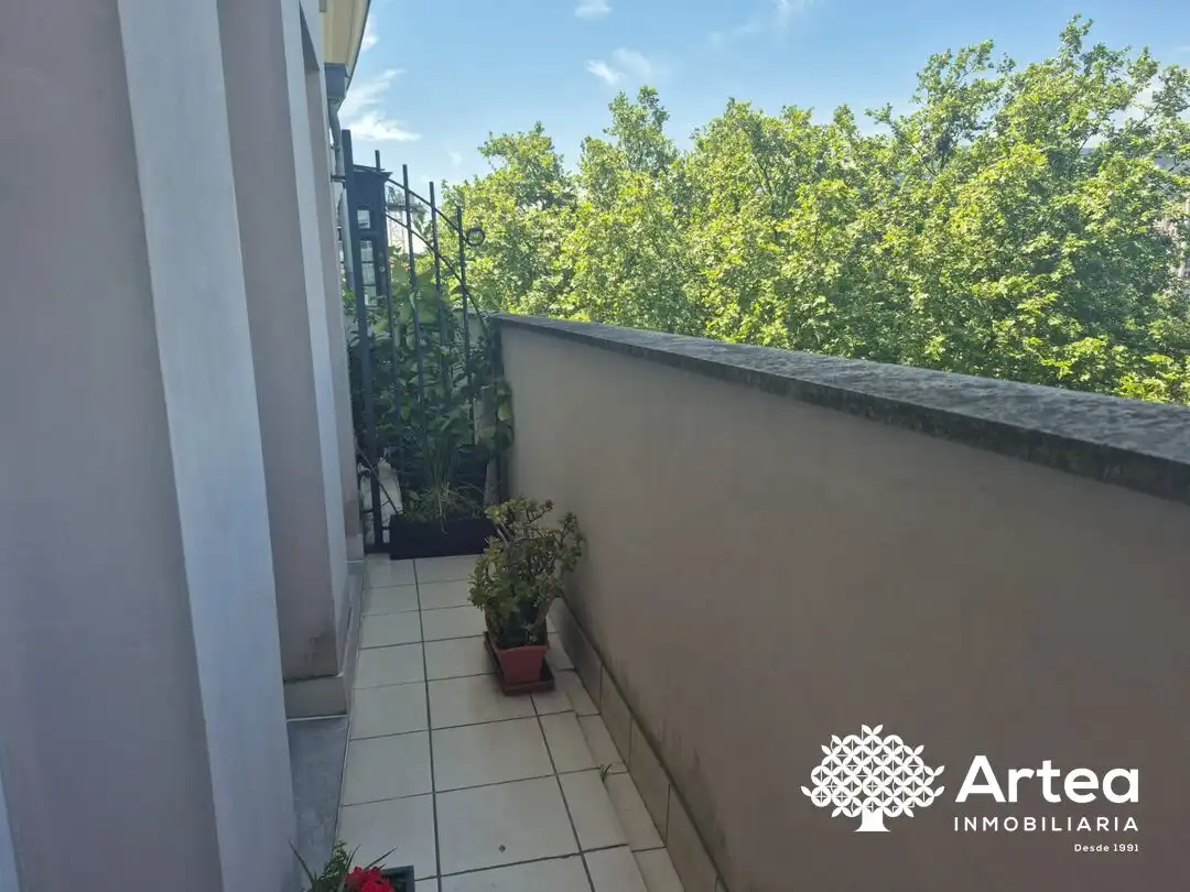 Terraza de Piso de alquiler en Bilbao  con Calefacción, Jardín privado y Horno