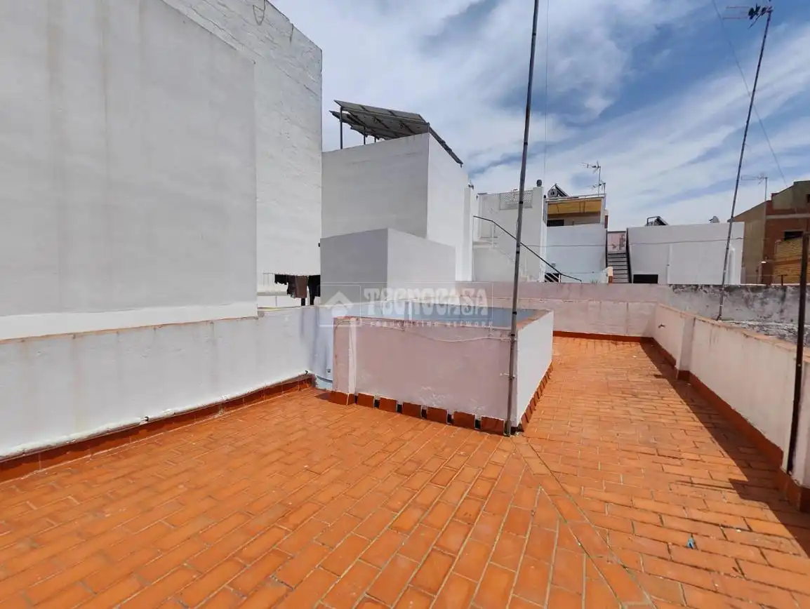 Terrassa de Casa o xalet en venda en Los Palacios y Villafranca amb Aire condicionat
