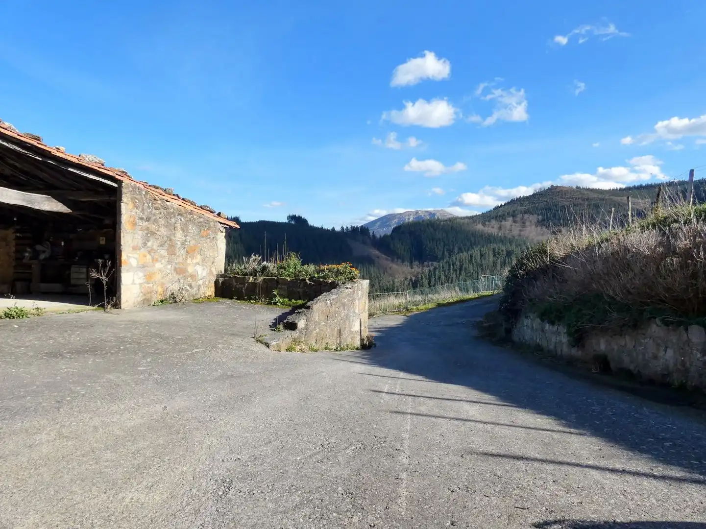 Vista exterior de Finca rústica en venta en Aramaio con Calefacción, Amueblado y Balcón