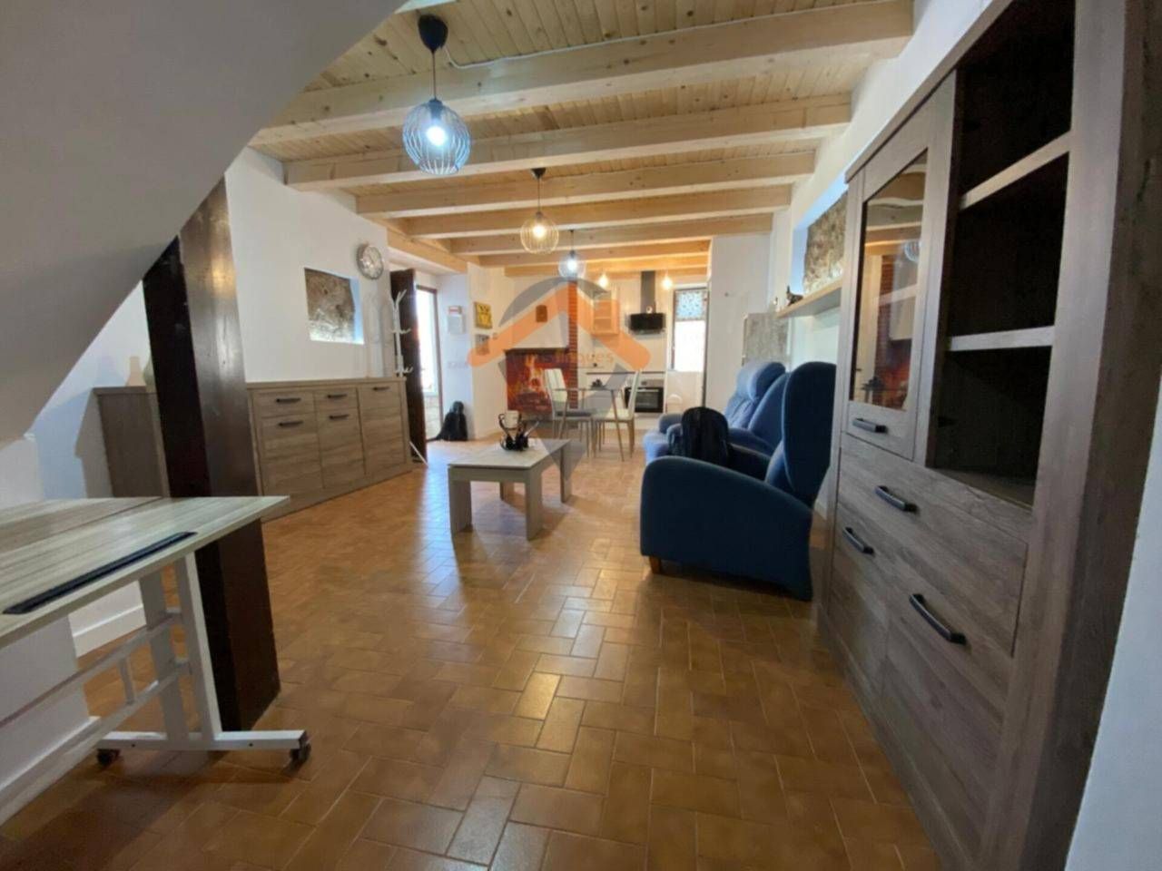Living room of House or chalet for sale in Castellar del Vallès  with Air Conditioner and Terrace