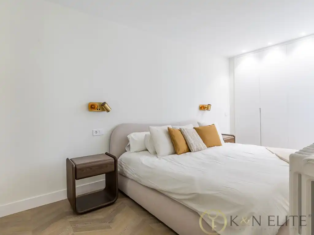Bedroom of Flat for sale in Chamartín