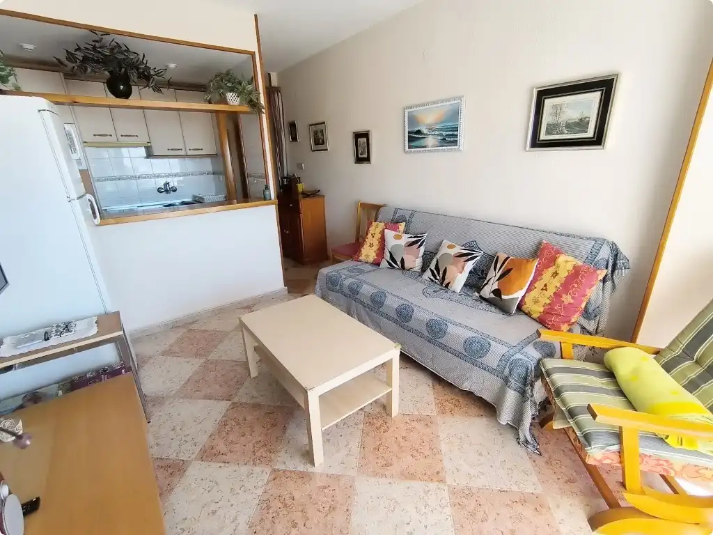 Wohnzimmer von Wohnung zum Verkauf in Bellreguard mit Balkon und Gemeinschaftspool