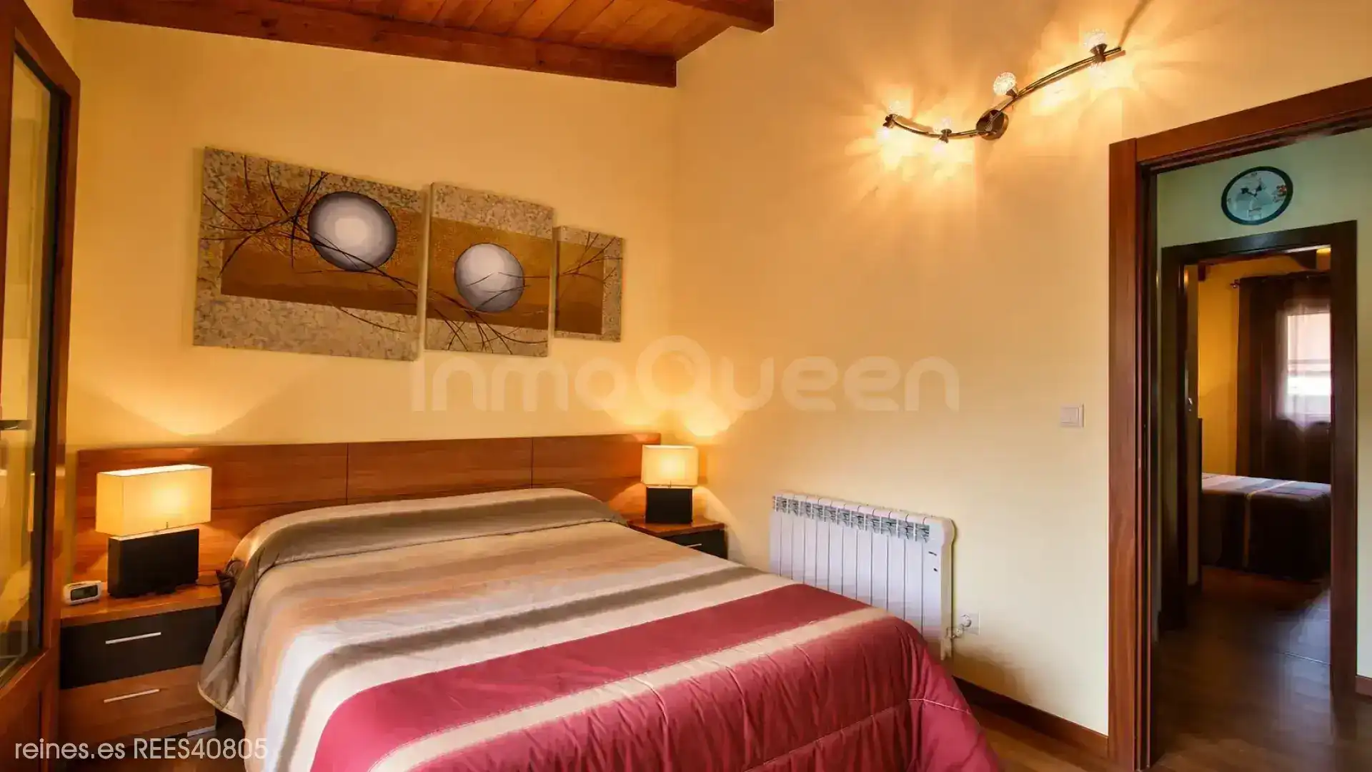 Habitación de Casa adosada en venta en Val de San Vicente  con Jardín privado, Terraza y Amueblado