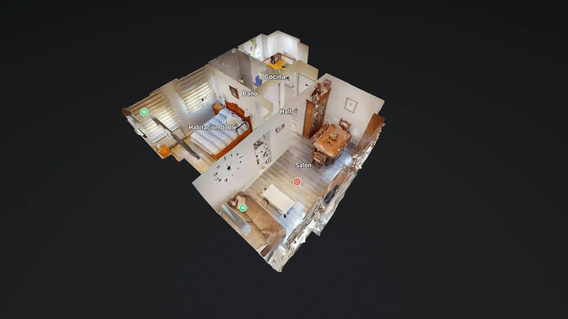 Wohnung zum Verkauf in Madrid mit Klimaanlage, Heizung und Möbliert