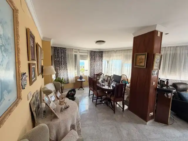 Wohnzimmer von Dachboden zum Verkauf in Málaga Capital mit Klimaanlage, Terrasse und Balkon