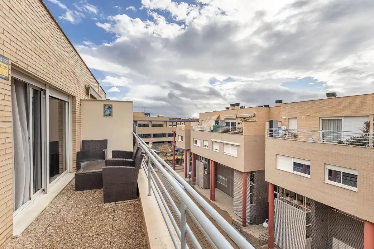 Terrace of Attic for rent in Churriana de la Vega  with Air Conditioner, Heating and Terrace