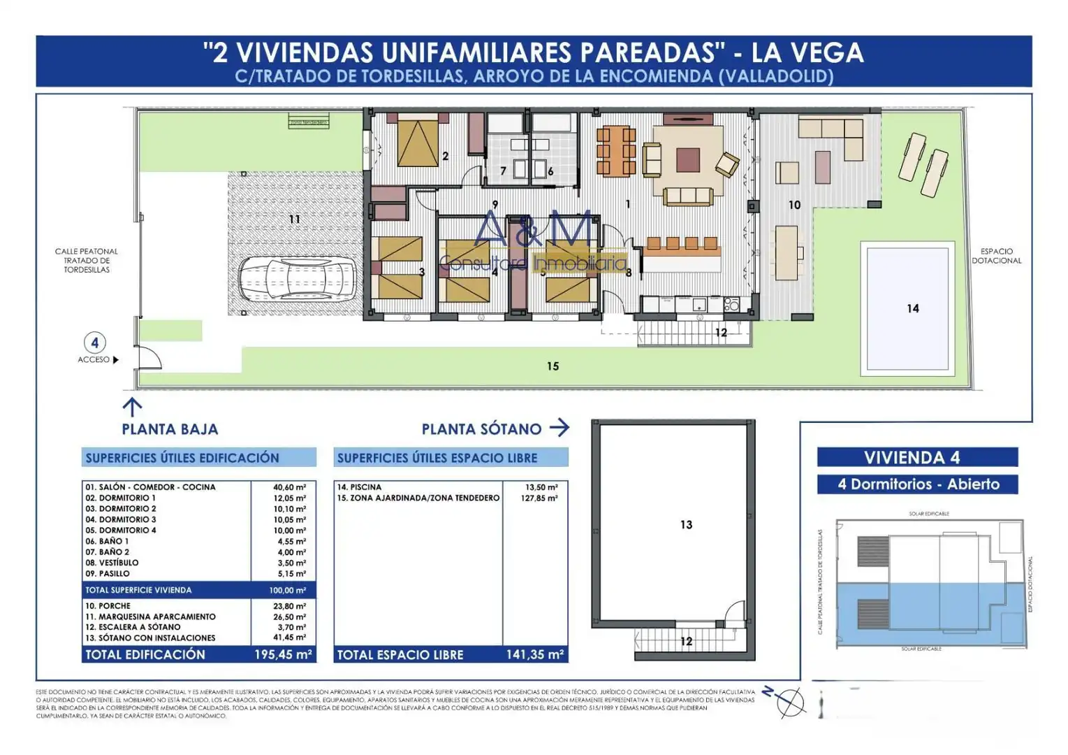 Habitatge amb piscina en venda a Tratado de Tordesillas, imagen 2