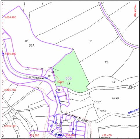 Terreno residencial en Venta en Calle la Cardonera, 57 en Los Almacigos - Veneguera