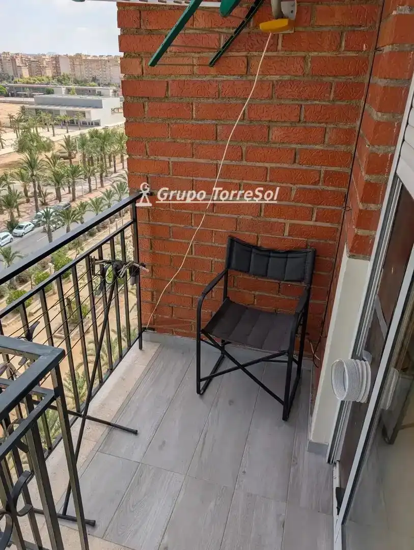 Balcony of Flat for sale in Elche / Elx  with Air Conditioner, Heating and Terrace