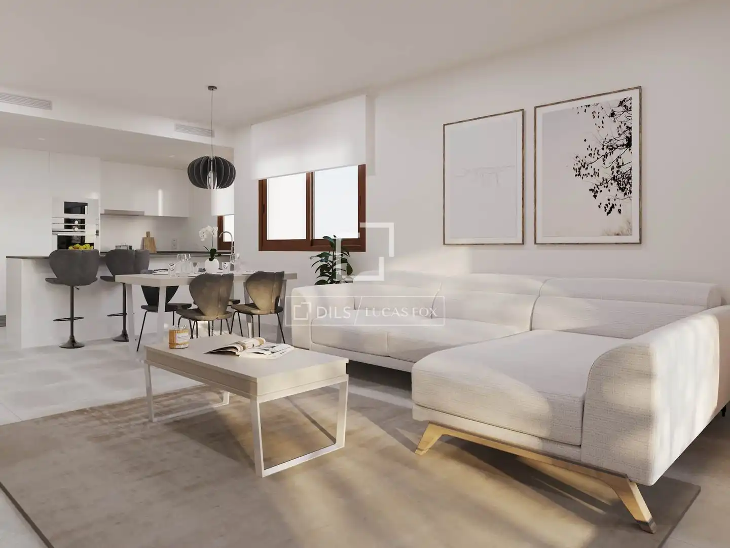 Sala de estar de Piso en venta en Capdepera con Aire acondicionado, Calefacción y Terraza