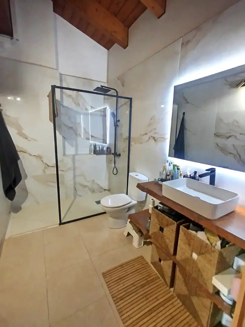 Bathroom of Flat for sale in Binéfar  with Air Conditioner, Heating and Balcony