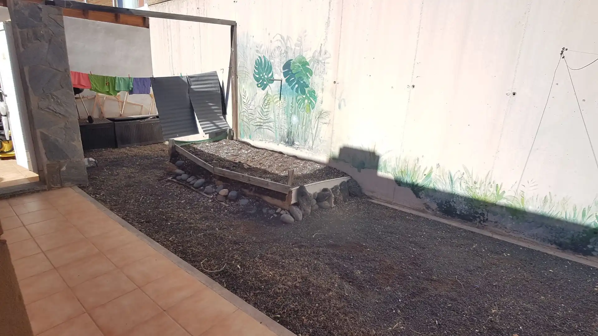 Terraza de Dúplex en venta en La Oliva con Jardín privado