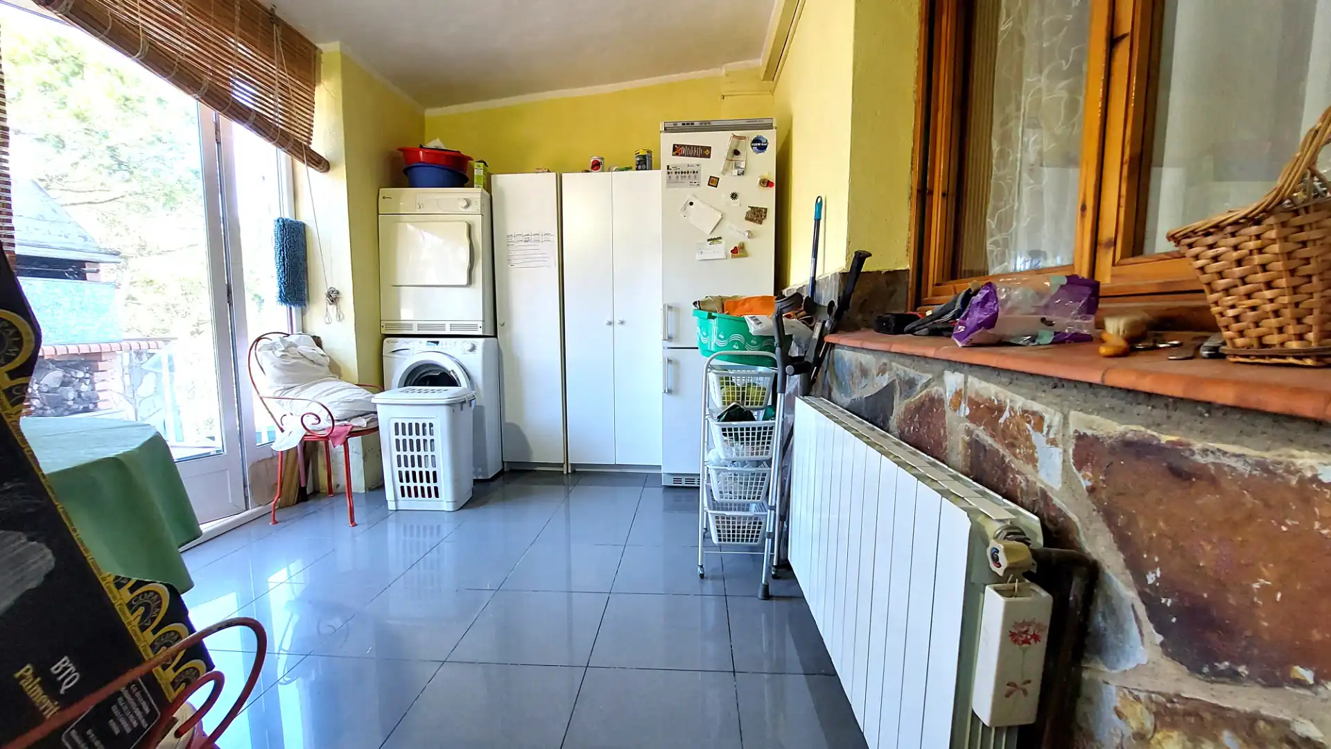 Cuina de Casa o xalet en venda en Sant Llorenç Savall amb Calefacció, Jardí privat i Terrassa