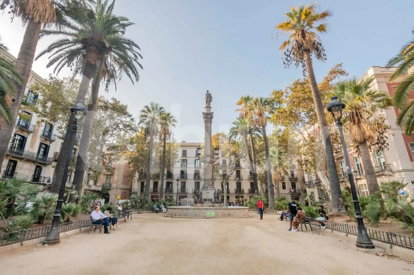 Außenansicht von Wohnung zum Verkauf in Barcelona mit Klimaanlage und Terrasse