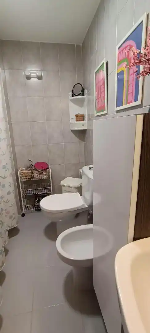 Bathroom of Flat for rent in Pollença  with Air Conditioner, Private garden and Furnished
