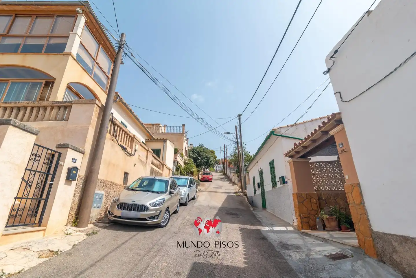 Vista exterior de Casa adosada en venta en  Palma de Mallorca con Aire acondicionado, Terraza y Trastero