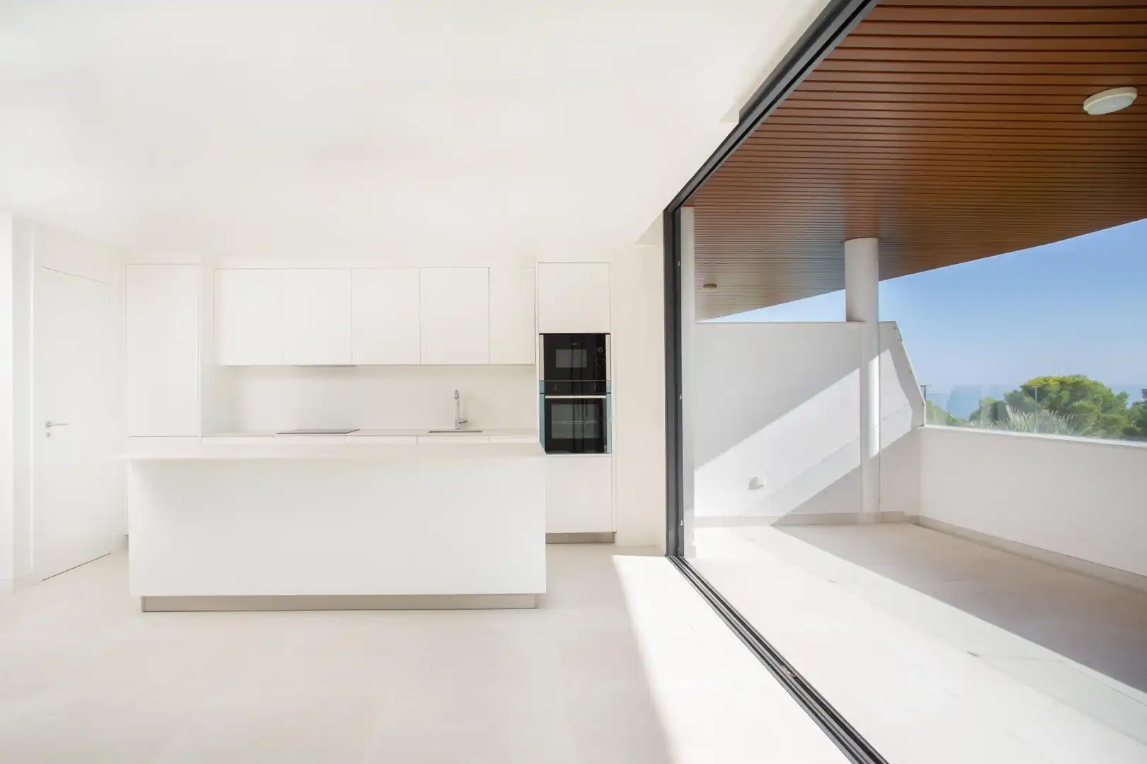 Cocina de Apartamento en venta en Fuengirola con Aire acondicionado, Calefacción y Terraza