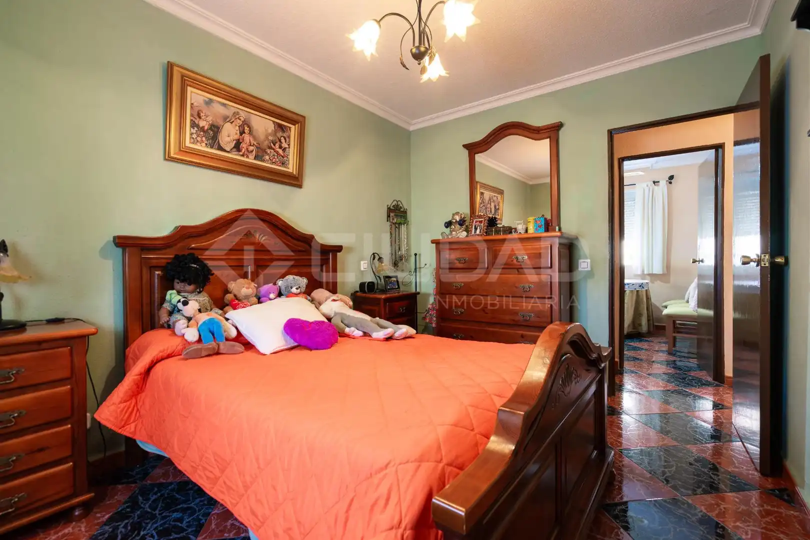 Bedroom of Flat for sale in Sevilla  with Air Conditioner
