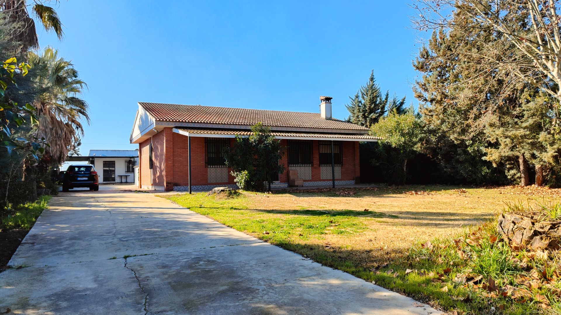 Exterior view of House or chalet for sale in Don Benito  with Swimming Pool and Furnished