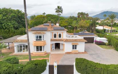 Exterior view of House or chalet for sale in Marbella  with Heating, Private garden and Terrace