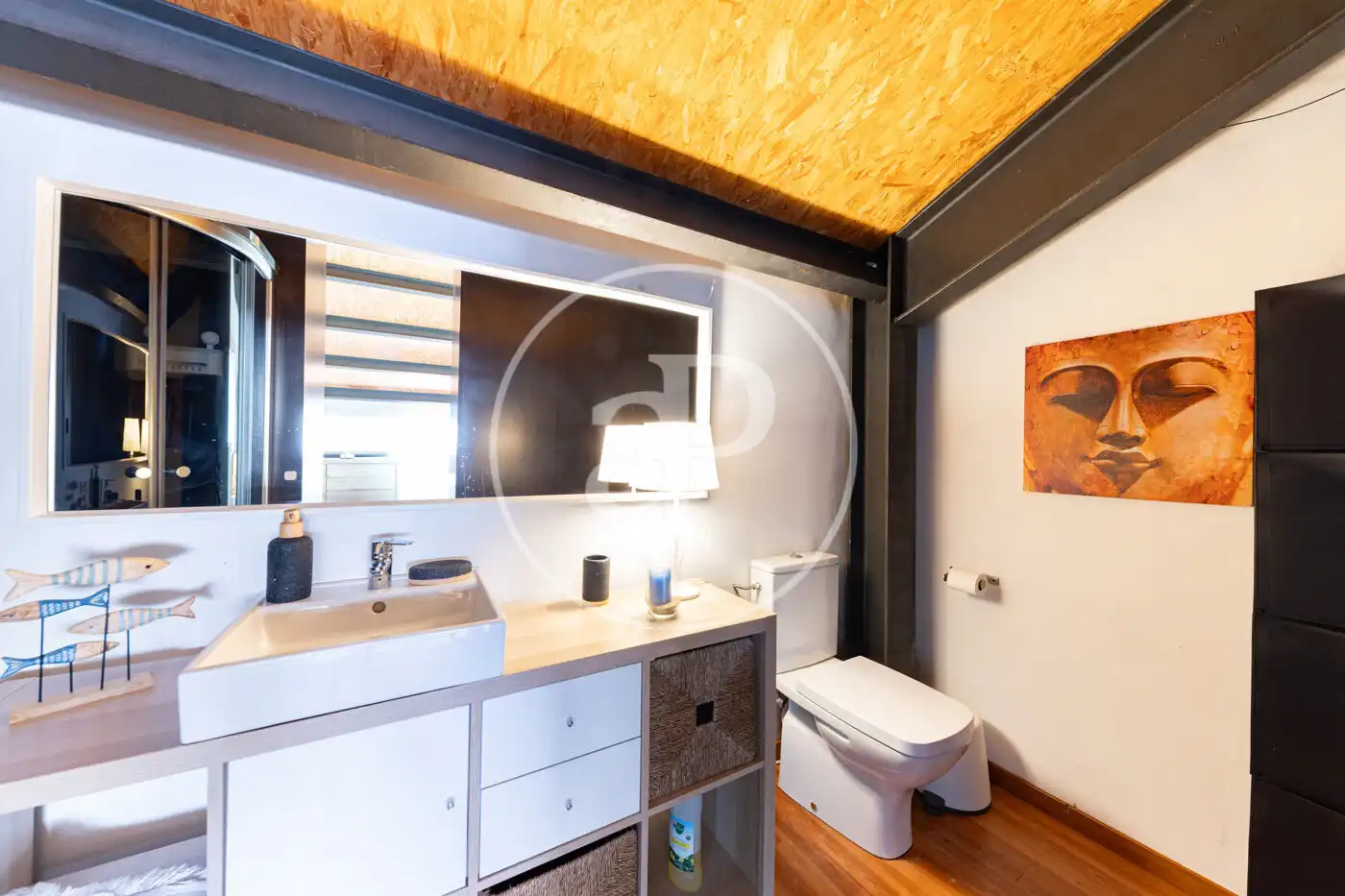 Badezimmer von Einfamilien-Reihenhaus zur Miete in  Palma de Mallorca mit Klimaanlage, Heizung und Privatgarten