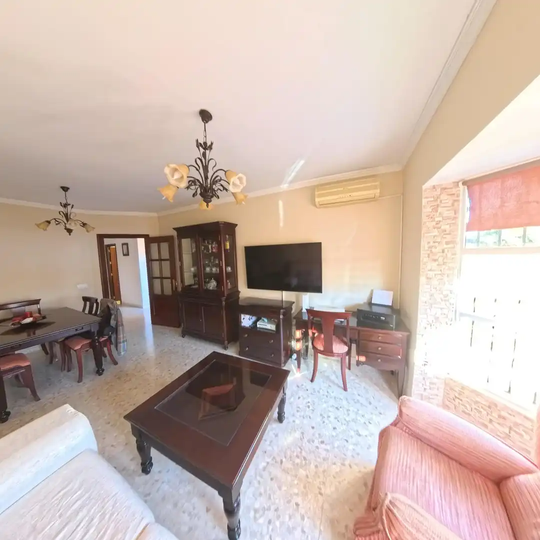 Living room of Single-family semi-detached for sale in Chiclana de la Frontera  with Air Conditioner
