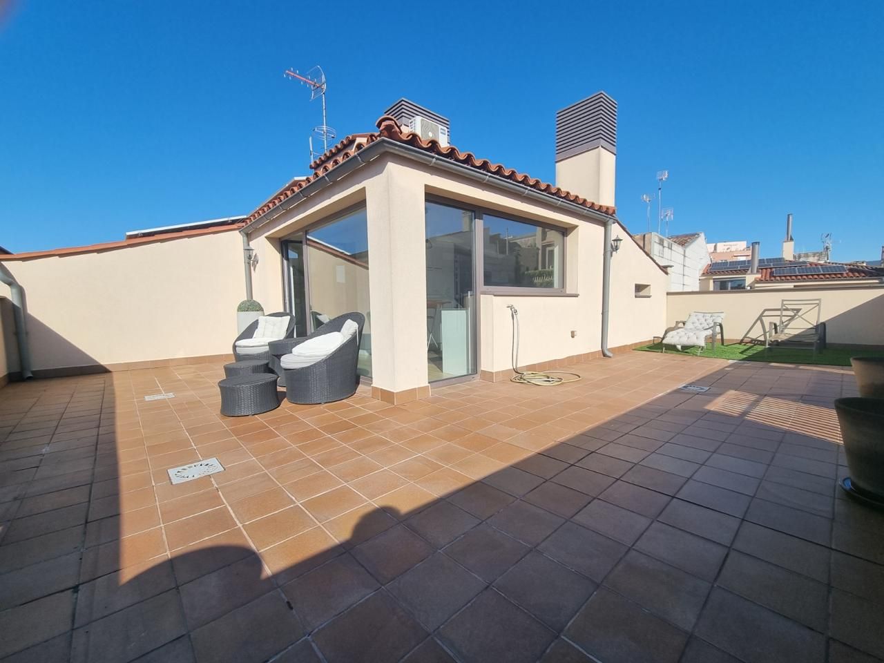 Terrace of Duplex to rent in Terrassa  with Air Conditioner and Terrace