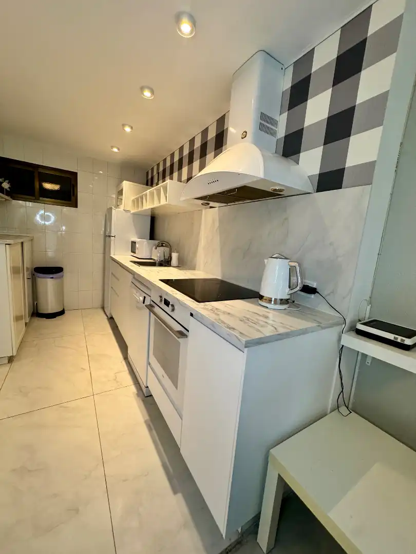 Kitchen of Flat for sale in Benidorm  with Air Conditioner, Terrace and Furnished