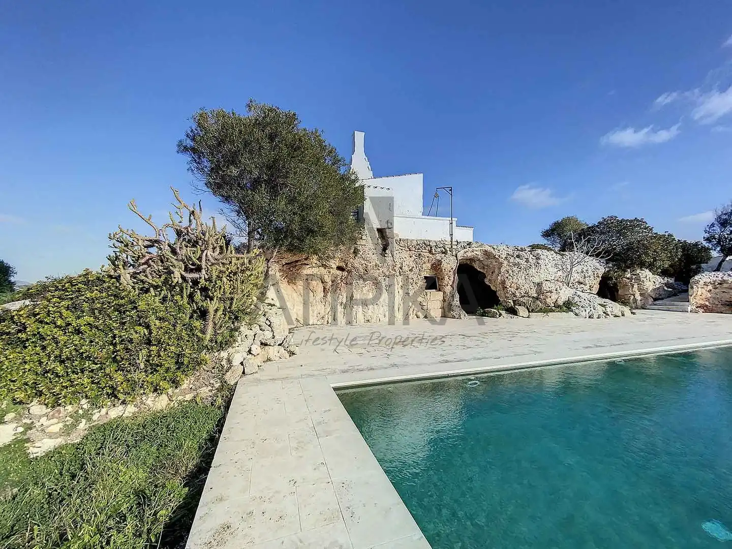 Schwimmbecken von Country house zum Verkauf in Alaior mit Heizung, Terrasse und Schwimmbad