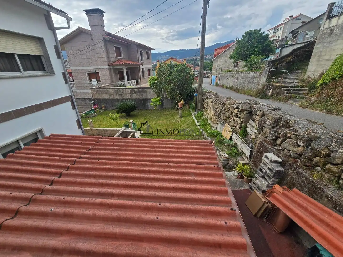 Exterior view of Houses for sale in Moaña  with Heating, Private garden and Terrace