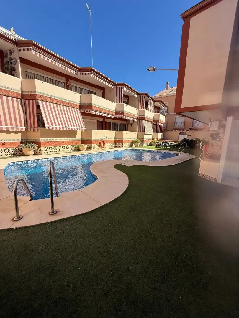 Piscina de Estudio de alquiler en Torremolinos con Aire acondicionado, Calefacción y Terraza