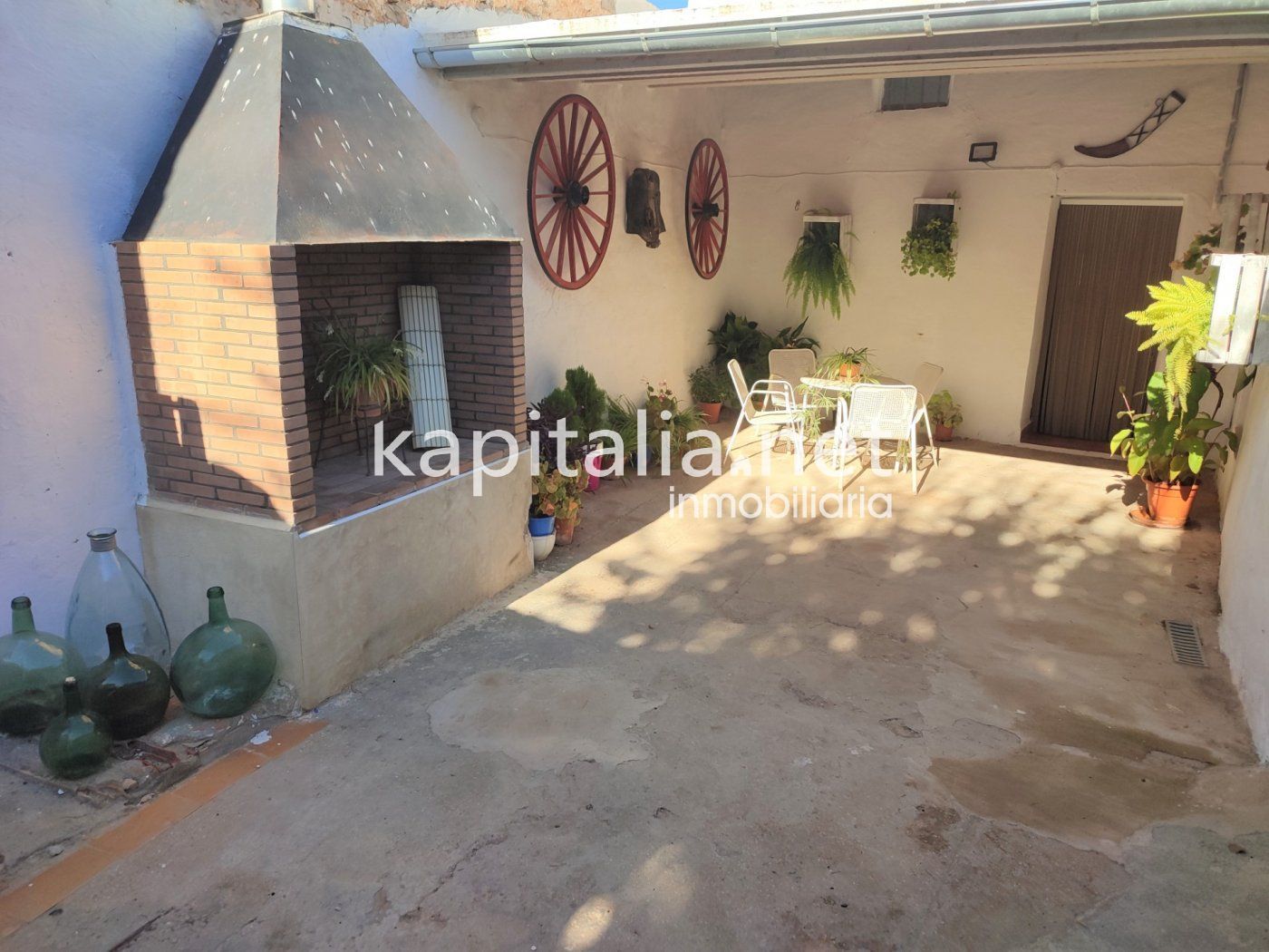 Jardí de Casa o xalet en venda en Beneixama amb Aire condicionat