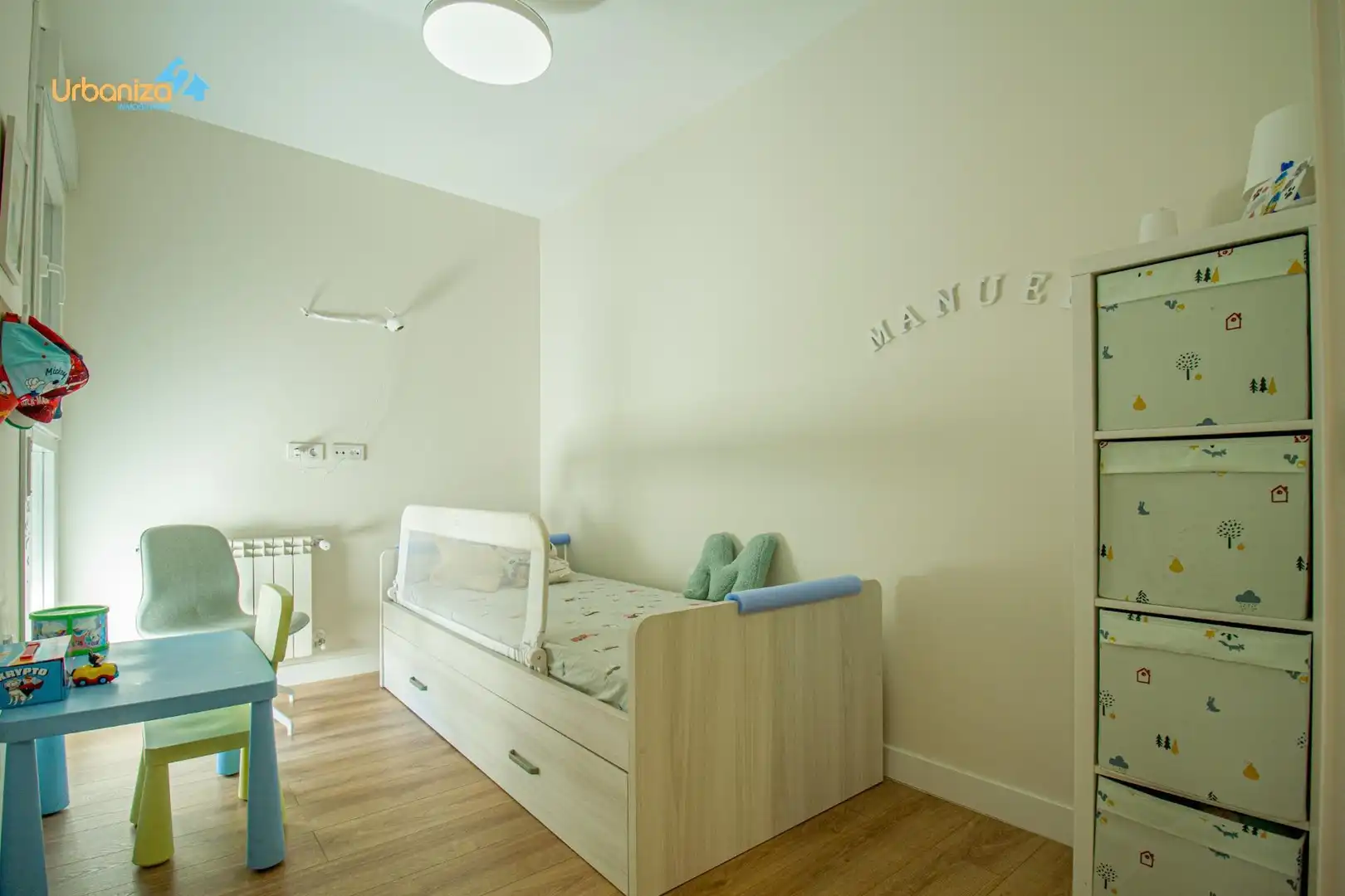 Schlafzimmer von Dachboden zum Verkauf in Badajoz mit Klimaanlage, Heizung und Terrasse