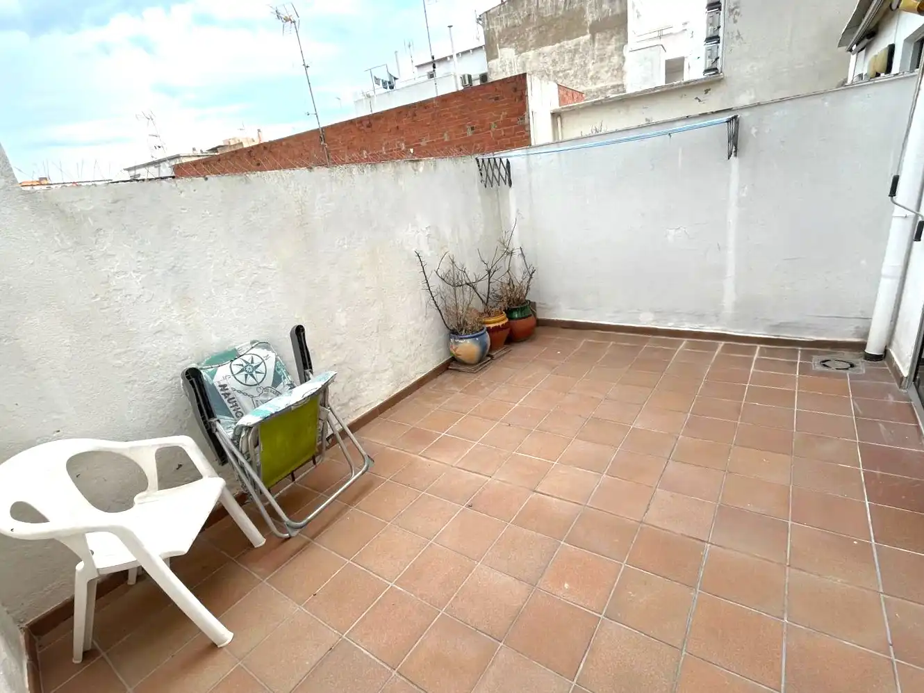 Terrace of Flat for sale in Palamós  with Heating, Terrace and Furnished