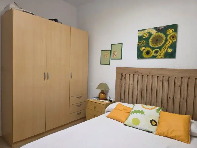 Schlafzimmer von Wohnungen zum Verkauf in Cullera mit Klimaanlage, Heizung und Parkett