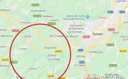 Exterior view of House or chalet for sale in Oviedo   with Heating, Private garden and Terrace