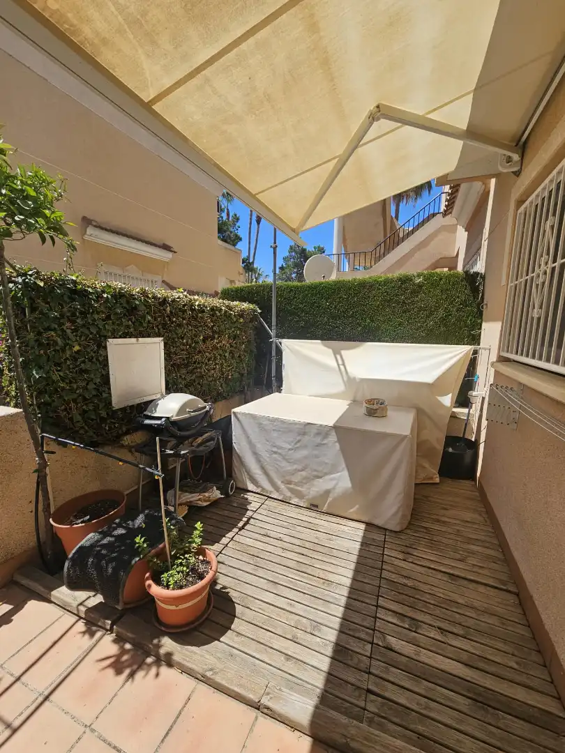 Terraza de Casa adosada en venta en Los Alcázares con Terraza, Amueblado y Horno