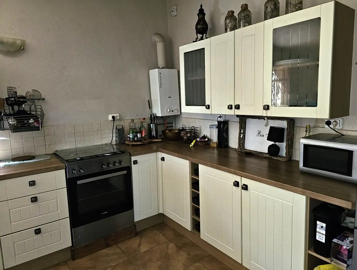 Cocina de Finca rústica en venta en Tivissa con Aire acondicionado y Internet