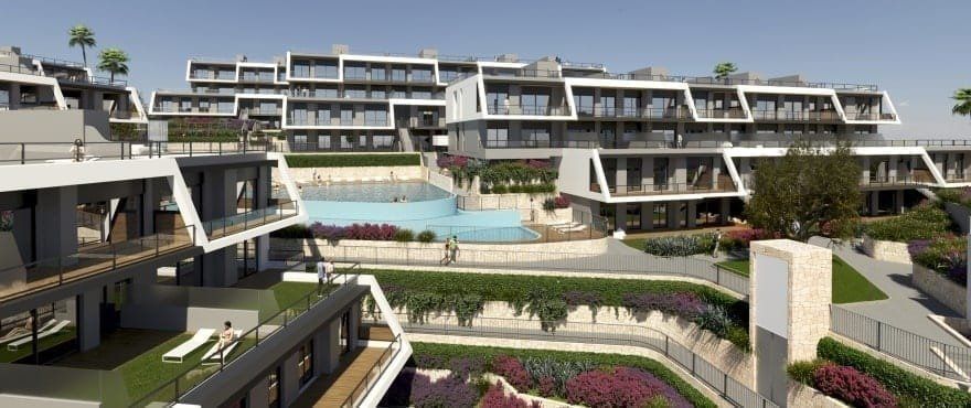 Vista exterior de Apartament en venda en Santa Pola amb Aire condicionat, Calefacció i Jardí privat
