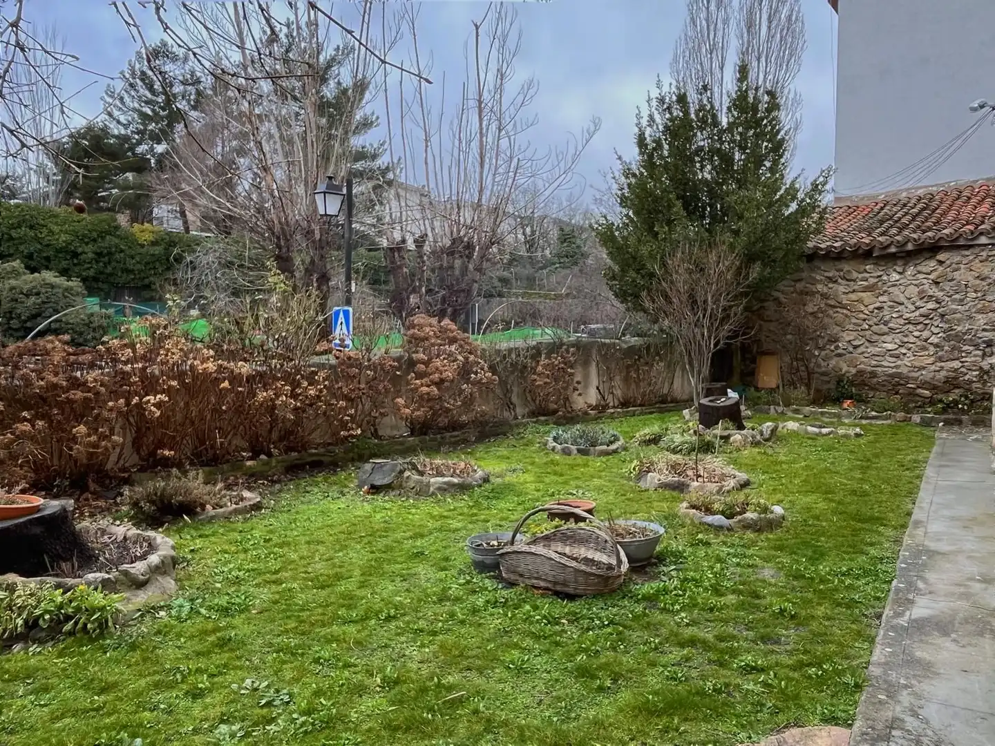 Garten von Dachboden zum Verkauf in Lozoya mit Heizung, Terrasse und Abstellraum