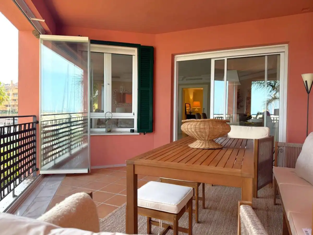 Terrace of Apartments for rent in Sotogrande  with Air Conditioner, Heating and Terrace
