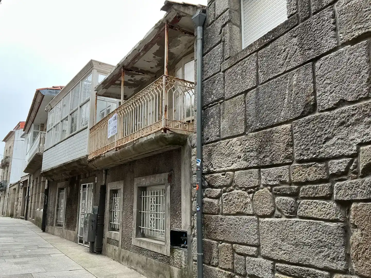 Vista exterior de Piso en venta en Baiona