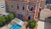 Vista exterior de Casa adosada en venda en Cartagena amb Aire condicionat, Terrassa i Piscina